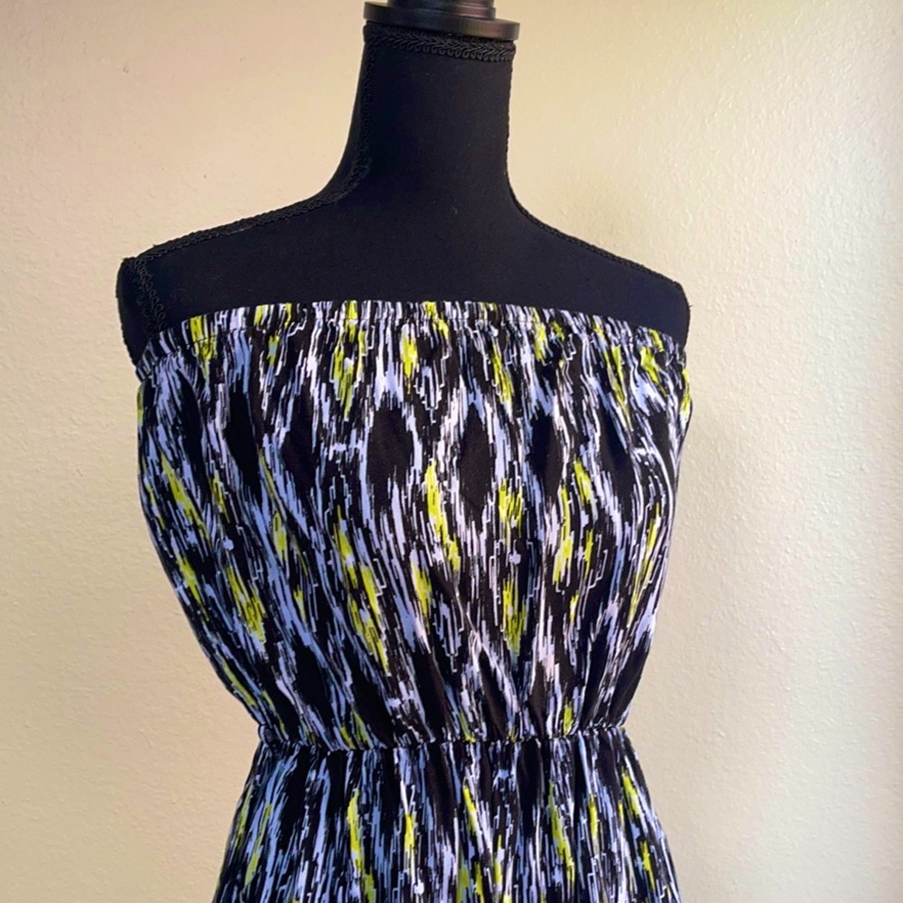 Sleeveless Print Summer Dress